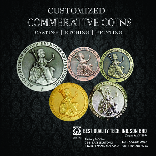 3D Casting Coin , Souvenir Coin , Commemorative Coin And Award Coin With UV Printing